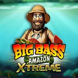 Big Bass Amazon Xtreme slot logo by Pragmatic Play at Rollflame Casino