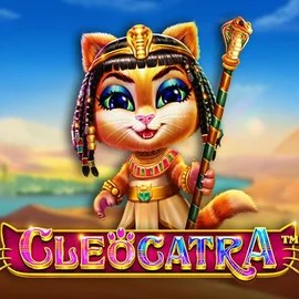Cleocatra logo by Pragmatic Play Rollflame Casino