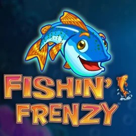 Fishin Frenzy logo by Blueprint Gaming at Rollflame Casino