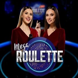 Mega Roulette casino game by Pragmatic Play – featured logo at Rollflame Casino